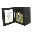 thumbnail image 3 of de madera para mascotas para perros, gatos, cenizas, caja de recuerdo conmemorativa, marco de fotos, ataúd, ataúd, regalos de recuerdo, altar de Negro Fernando Urna de cremación, 3 of 8