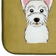 thumbnail image 4 of Westie Spoiled Dog Lives Here Dish Drying Mat, 4 of 4