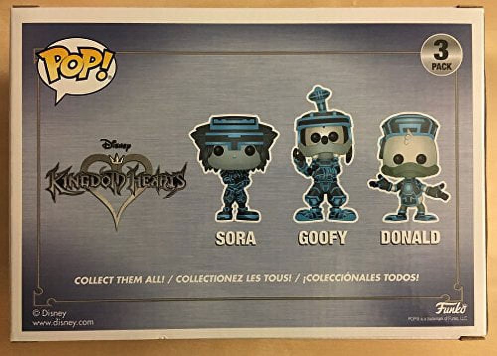 Funko POP! Disney Sora, Goofy & Donald Vinyl Figure 2-Pack
