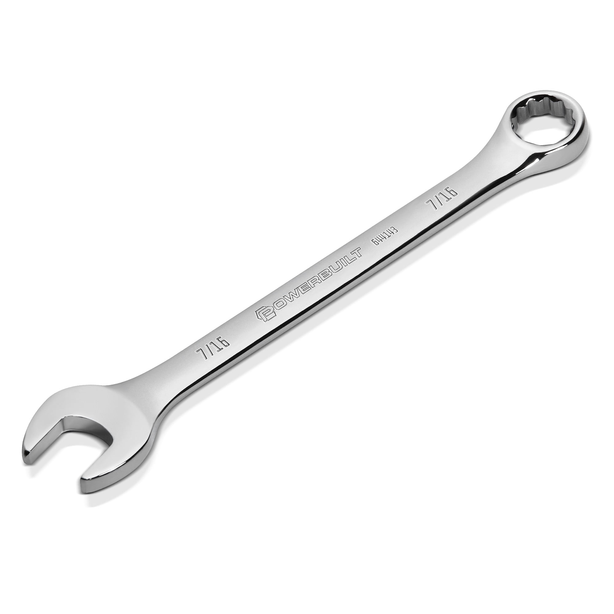 powerbuilt-7-16-inch-fully-polished-sae-combination-wrench-644143