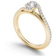thumbnail image 2 of 1 Carat T.W. Diamond Bypass Classic 14kt Yellow Gold Engagement Ring, 2 of 5