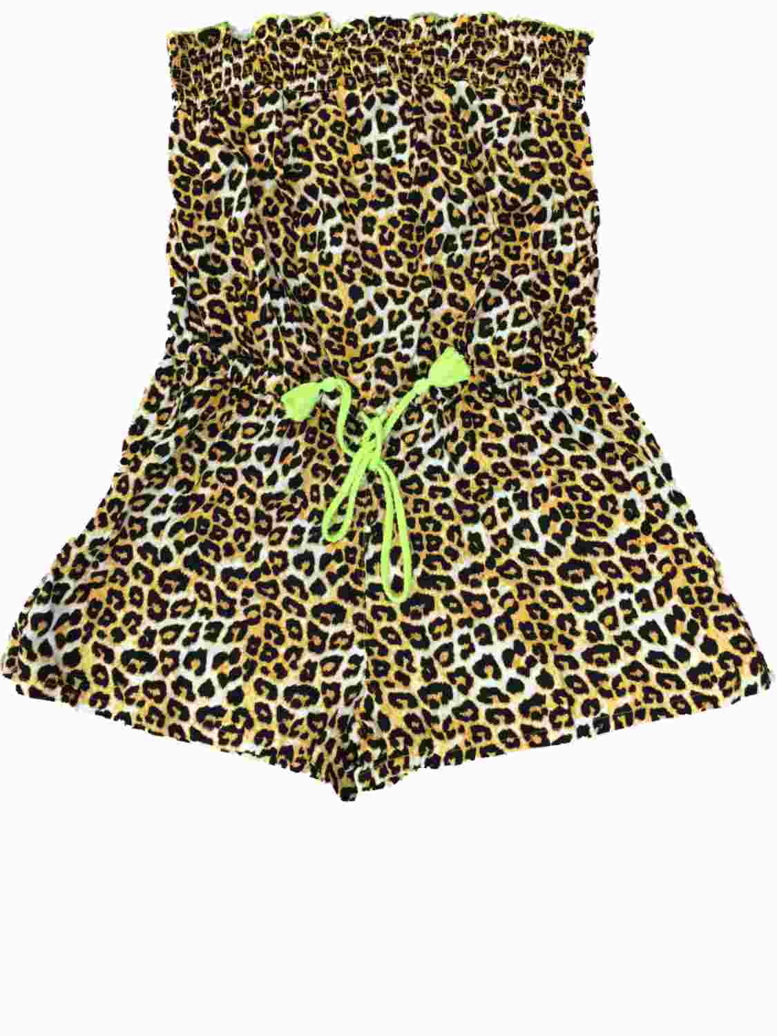 cheetah swim cover up