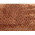 thumbnail image 4 of oneOone Georgette Viscose Orange Fabric Geometric Bandhani Sewing Material Print Fabric By The Yard 42 Inch Wide, 4 of 4