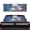 American Flag Eagle Print, variant on Pzuqiu Lilac Bloom Border Truck Rear Window Decal for Most Pickup Trucks, Full Windows Coverage Anti-Corrosion Vinyl Automotive Decals