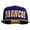 Purple Gold, variant on Broncos Embroidered Snapback Cap - Black Silver OSFM