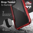 thumbnail image 2 of Étui Iphone 12 Pro Max - Housse de Protection pour Tests Militaires en Qualité, Aluminium Anodisé, Tpu et Polycarbonate pour Apple Iphone 12 Pro Max, Rouge, 2 of 5