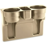 Car Auto Seat Wedge 2-Beverage Cup Holder Organizer