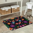 thumbnail image 5 of Kdxio Colorful Floral2,16" x 24", Non-Slip Front Door Mats,Outdoor Welcome Mat Washable, 5 of 9