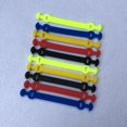 thumbnail image 1 of 10 Pcs Amortisseur de Chocs à Boucle pour Réduire les Vibrations de Raquettes Couleurs Assorties, 1 of 6
