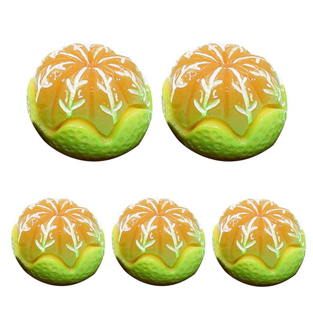 Mini modelo de juguete de casa de muñecas de fruta simulada azul, 5 uds.
