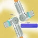 thumbnail image 5 of Cable de Datos Mecánico de Doble Codo Giratorio de 180° de Tipo C A Tipo C. Cable de Carga Rápida y Transferencia de Datos para Tabletas y Portátiles de 2 M., 5 of 5