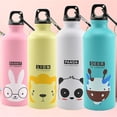 thumbnail image 2 of 500ml Lovely Animals Creative Gift Outdoor Portable Sports Cycling Camping Hiking Bicycle School Kids Water Bottle Drinkware 0.5L Lion, 2 of 6