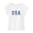 thumbnail image 1 of Camiseta de mujer de verano clásica moda trajes cuello redondo camiseta para deportes senderismo L, 1 of 7