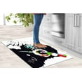 thumbnail image 4 of Painting Rug, Monkey Graffiti Rug, Pattern Rug, Music Graffiti Rug, Dj Monkey Rugs, Banksy Thinking Monkey Rug, Outdoor Rug, Man Cave Rug, 2.6'x6.5' - 80x200 cm, 4 of 8