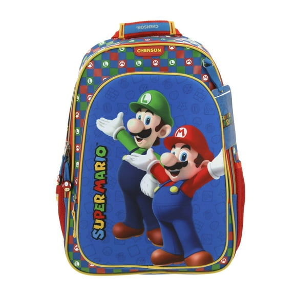 Mochila Grande Escolar Chenson Mario Bros