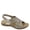Gold, variant on Easy Spirit Womens Mar Woven Leather Flat Sandals