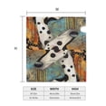 thumbnail image 4 of Gukieu Abstract Dalmatian Art Print Magnetic Mailbox Cover, Sun-proof and Waterproof Home Yard Mailbox Cover-21x18 in, 4 of 8