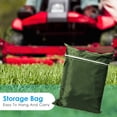 thumbnail image 5 of HOMEYA Riding Lawn Mower Tractor Cover Waterproof UV Protector Heavy Duty Fits Decks up to 72"x54'' Storage Cover, Green, 5 of 8