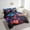 Purple Blue Red, variant on Erosebridal Cartoon Dragon Bed in a Bag Twin size, Dreamy Galaxy Bed Set, Animal Patchwork Decor, Super Cozy