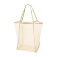 thumbnail image 2 of LWVITH Transparent Mesh Tote Bag for Women, Large Capacity See Through Shopping Bag for Beach, Versatile Clear Shoulder Bag for Travel Daily, Lightweight Casual Summer Tote for Grocery Sand, 2 of 6