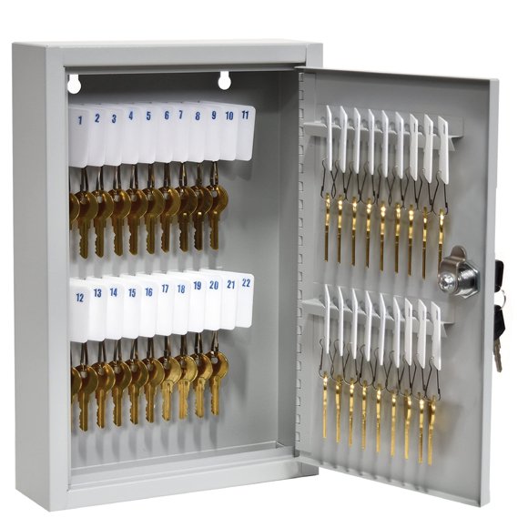 Armario para llaves BankSupplies Fort Knox, acero, 40 llaves