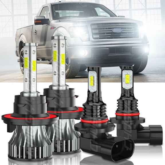 For Chrysler Pacifica 2007-2008 - LED Headlight High/Low Fog Light Bulbs Kit