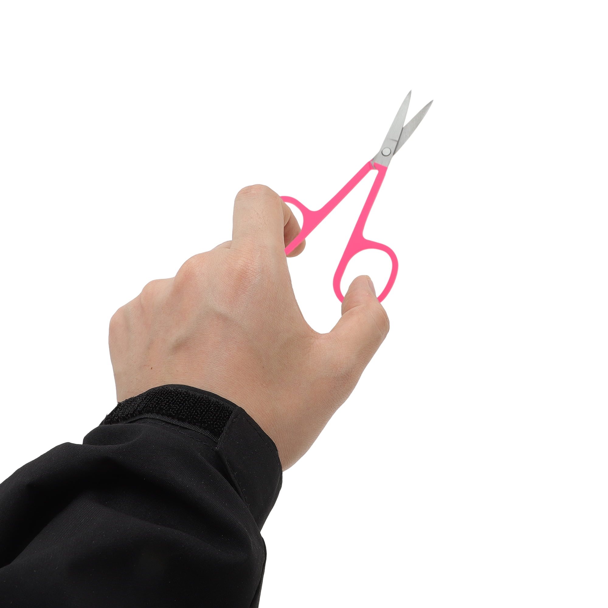 Unique Bargains Portable Durable Eyebrow Scissor for Quick touch-ups and Easy Storage