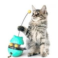 thumbnail image 4 of Dispensador de golosinas para Gatos Sunnimix Juguete Interactivo Alimentador Azul, 4 of 8