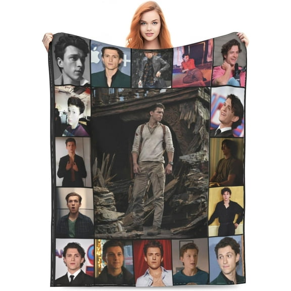 Soft Blankets Photos Blanket for Couch Sofa Bed Ultra-Soft Micro Flannel Throws Christmas Birthday Gift Indoor Home Decor (40x50inch)