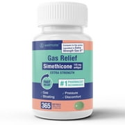 WELMATE Simethicone 125mg Gas Relief Softgels, 365 Count