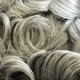 thumbnail image 6 of gray toupee for men Soft Thin Skin Men's Toupee Human Hair silver white hair piece for men100% European Virgin Hair Replacement hair System mens grey hair piece 8 x 10 Inches (0.06 mm thickness, 6 of 6