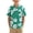 Green, variant on Atogsazn Kids Boys Hawaiian Floral Printed Shirts Children Casual Button Down Short Sleeve Shirt Beach Summer Tops Navy 10-11 Years Fashion