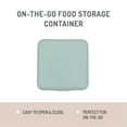 thumbnail image 5 of Melii Sandwich Container for Adults and Kids, 2 Pack, Light Blue, 28 oz / 835 ml, 5 of 5