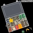 thumbnail image 4 of Plastic Organizer Box Small Clear Storage Containers with Lid Adjustable Compartments Organizers for Tool Jewelry Tackle Earring Craft Beads - PC Grids, 4 of 6