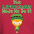 thumbnail image 3 of CafePress - Leprechaun Made Me Dark T Shirt - Men's Classic Graphic Cotton T-Shirt, 3 of 4