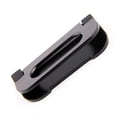 thumbnail image 2 of 2-pack Alloy Recessed Type Handle Flush Door Pull For Pocket Doors, Black Rustproof For Sliding Doors, Cabinets, Drawers, 2 of 5