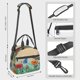 thumbnail image 2 of Easygdp Colorful Plants And Insects Caja de Almuerzo para Mujeres y Hombres, Bolsa de Almuerzo Insulada, Bolsas Reutilizables Impermeables para Viajes, Trabajo y Picnics, 2 of 7