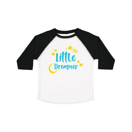 

Inktastic Little Dreamer Moon Shooting Star Falling Star Gift Toddler Boy or Toddler Girl T-Shirt