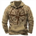 thumbnail image 3 of Sudadera con capucha con gráfico de brújula retro para hombre, sudadera de manga larga de gran tamaño, sudadera con capucha con estampado completo, ropa de calle vintage para hombre, 3 of 5