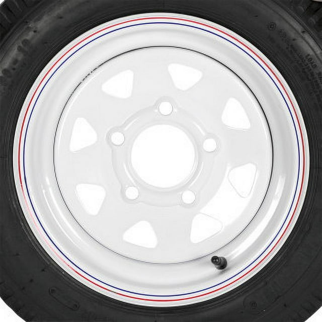Kenda Trailer Tire/Wheel Assembly - 4-Ply Rated/Load Range B - 4.80-12 - 5 Hole Rim