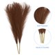thumbnail image 3 of Uxcell 2 Paquetes de Hierba Pampas Falsa de 17 pulgadas de Longitud 10 Tallos de Hierba Artificial para Decoración Marrón, 3 of 6
