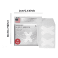 thumbnail image 4 of 60PCS Anti Snoring Strips for Sleeping – Stop Mouth Breathing, Nasal Breathing Aid for Better Sleep, Clear Nose, Quiet Night (Pack of 60), 4 of 6