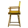 thumbnail image 4 of "18" Director's Chair Honey Oak Frame-Gold Canvas", 4 of 10