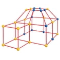 thumbnail image 2 of Juego de construcción de tiendas de campaña para niños, casa de juguete, tienda de campaña con cuentas, bricolaje, para interior y exterior, 2 of 5