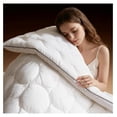thumbnail image 4 of Queen Mattress Topper 3 Inch Ultra Thick Soft Memory Foam Mattress Topper for Back Pain Pillow Top Mattress Topper Queen for Bedrooms, Guest Rooms & RVs, 80x60 Inch., 4 of 8