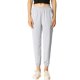 thumbnail image 1 of Pantalones Cintura Elástica Con Raya Lateral Casual Para Mujer Gris M Unique Bargains Pantalones, 1 of 6