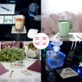 thumbnail image 2 of RYLABLUE Hawaii Summer Vacation Set of 4 Coaster for Drinks, Absorbent Ceramic Stone Coasters Cup Mat with Cork Base for Home Kitchen Room Coffee Table Bar Decor, 2 of 4