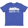 thumbnail image 3 of Inktastic Austin Texas Skyline Silhouette TX City Youth T-Shirt, 3 of 5