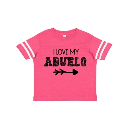 

Inktastic I Love My Abuelo with Arrow Gift Toddler Boy or Toddler Girl T-Shirt