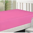 thumbnail image 3 of Twin Extra Long Fitted Sheet Only - Soft & Comfy 100% Cotton- By Crescent Bedding (Twin XL, Pink), 3 of 6